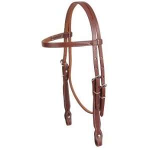  Martin Browband Stitched Chicago Screw Headstall Pet 