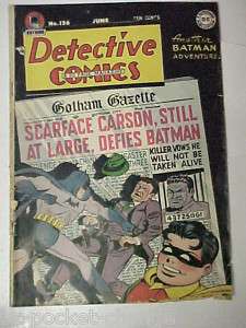 Detective Comics #136 Good 1948 DC Batman and Robin  