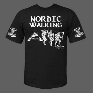 shirt Wikinger Nordic Walking Thor Odin Walhalla Germanen  
