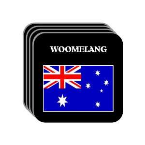  Australia   WOOMELANG Set of 4 Mini Mousepad Coasters 