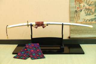 Authentic Japanese Samurai Katana Sword  Jintachi (Iai) Uesugi Azuki 