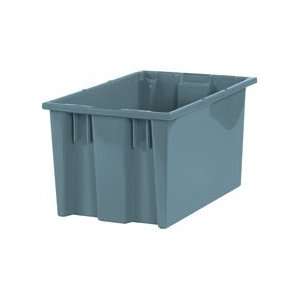  16 x 10 x 8 7/8 Grey Stack & Nest Containers (BINS112 