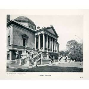 com 1932 Print Chiswick House Palladian Villa England London English 