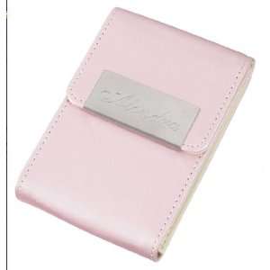  New   Ashley Pink Fabric Business Card Case   V628B 