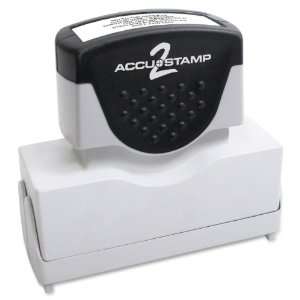    COSCO Accu Stamp Pre inked Custom Shutter Stamp: Office Products