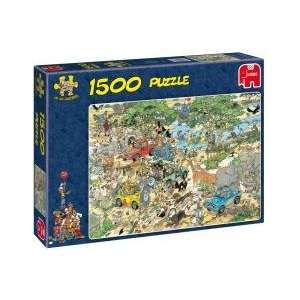  Jumbo   Jan Van Haasteren 1500 Piece Puzzle   Safari Toys 
