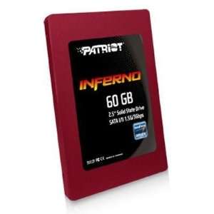    Selected 60GB 2.5 SSD Inferno By Patriot Memory Electronics