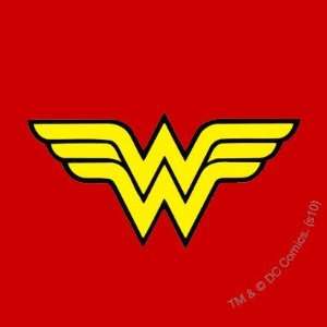  Wonder Woman Logo Round Sticker: Everything Else