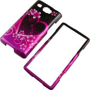  Purple Heart Protector Case for Samsung Focus Flash i677 