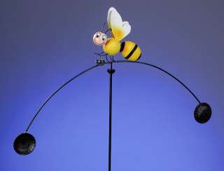 Windspiel,Gartenschaukel,Biene groß,Metall,H175 cm  