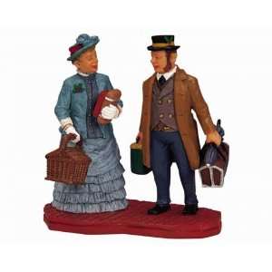   Village Collection Travelling Couple Figurine # 12507: Home & Kitchen