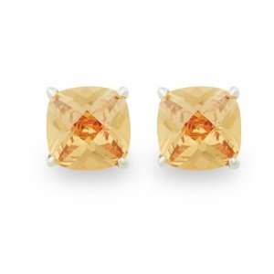   Zirconia Sparkling Turtle Cut Stud Earrings with Gift Box Jewelry