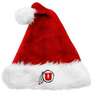    Top of the World Utah Utes Red Santa Claus Hat: Sports & Outdoors