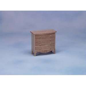    Dollhouse Miniature Chest of Drawers   Oak: Everything Else