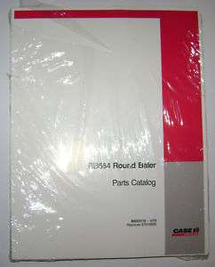 Case IH RB564 Round Baler Parts Catalog manual book  