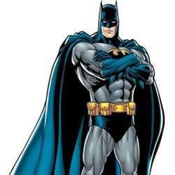 DC Comics BATMAN Justice League Life Size Self Stick WALL MURAL 