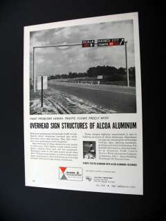 Alcoa Overhead Sign Structures Haines City FL print Ad  