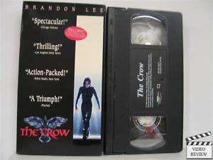 The Crow (VHS, 1994 Brandon Lee) 786936303438  