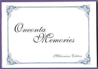 Oneonta NY Memories Millennium Edition Historical Photo View Book 
