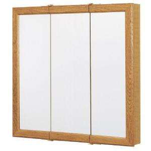 American Classics 30 in. W Surface Mount Mirrored Medicine Cabinet in 