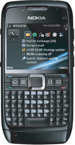 Nokia E71 black Smartphone  Elektronik