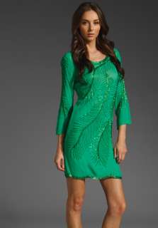 RORY BECA Haldi Beaded Peacock Dress in Luck at Revolve Clothing 