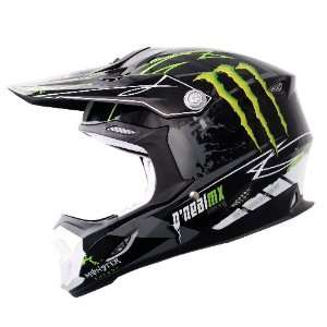 neal 712 Monster Motocross Enduro MTB Helm schwarz/grün 2012 Oneal 