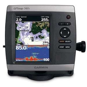GARMIN GPSMAP 541S GPS CHART FISHFINDER W/ TM XDUCER 753759096045 