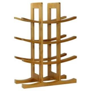 Oceanstar 12 Bottle Bamboo Countertop Wine Rack (WR1149) from The Home 