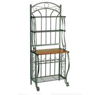 Old Dutch 68 in. Bakers Rack in Pewter 063PW 
