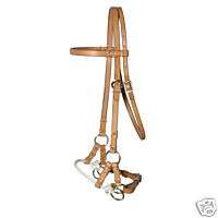 Horse Show Cowboy Tack Rope Sidepull Headstall Training  