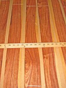   (Rosewood) wood veneer 3 x 30 with no backing (raw veneer)  