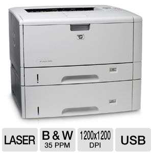 HP LaserJet 5200tn Mono Laser Printer   1200 x 1200 dpi, 35 ppm, USB 