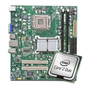 Intel D945GCPE Motherboard CPU Bundle   Intel Core 2 Duo E4500 