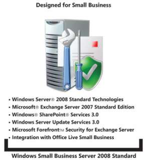   Windows Small Business Server 2008 Standard OEM 