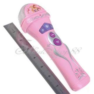 Cartoon Karaoke Mikrofon Spielzeug für Kinder Pink  