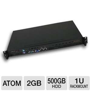 CybertronPC Quantum TSVQKA121 1U Rackmount Server   Intel Atom 330 1 