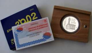 Silber 178,75 Gramm. Silbermünze 50 Euro Spanien 2002 Gaudi in 