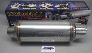 Magnaflow 14813 Round Stainless Steel Muffler Universal  