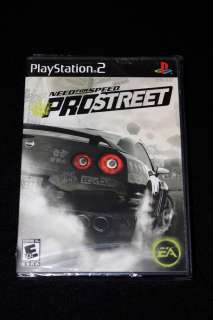 NEW FREE SHIPPING Need for Speed PRO STREET BLACK LABEL RELEASE PS2 