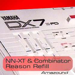 YAMAHA DX7II REASON REFILL SAMPLES for NNXT COMBINATOR  