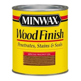 Minwax 8 Oz. Oil Based Special Walnut Wood Finish Interior Stain 22240 