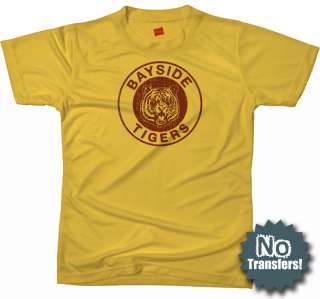 BAYSIDE TIGERS Tee Vintage 80s Retro TV NEW NWT T shirt  