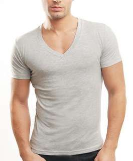 Wasabi Deep V Neck T Shirt   tiefer V Ausschnitt   Neu  