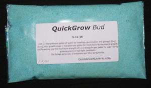 QuickGrow Bud Hydroponic Nutrients 1/2 lbs.  