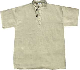Description Indian style kurta shirt. There is a pocket on the wearer 