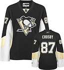 Sidney Crosby Womens Jersey: Reebok Black #87 Pittsburgh Penguins 