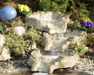 SUPER Wasserfall Bachlauf FULDA Granit mit Quelle NEU  