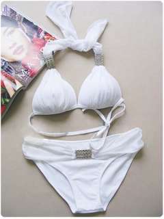 Product: One Set of 2 pieces Sexy bikini with pad (65% polyester & 35% 