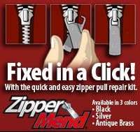 Jacket Zipper Pull Repair & Replacement  